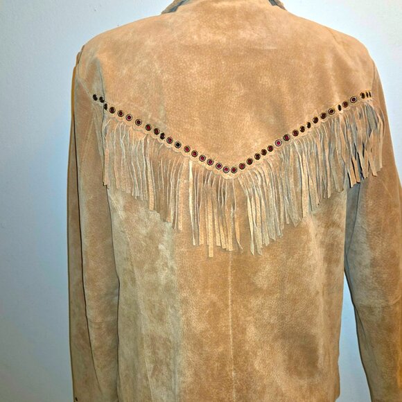 Ladies Western look Leather Saguaro West Jacket - Picture 12 of 16